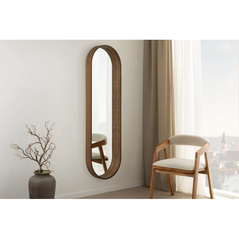 PORTRAIT modern tükör - 165cm - dió
