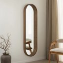 PORTRAIT modern tükör - 165cm - dió