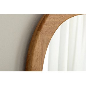 ORGANIC modern tükör - 165cm - tölgy