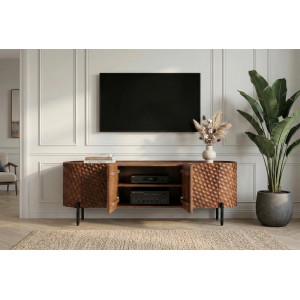 ADLON design mangófa Tv-szekrény - 200cm