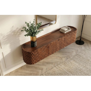 ADLON design mangófa fali Tv-szekrény - 160cm