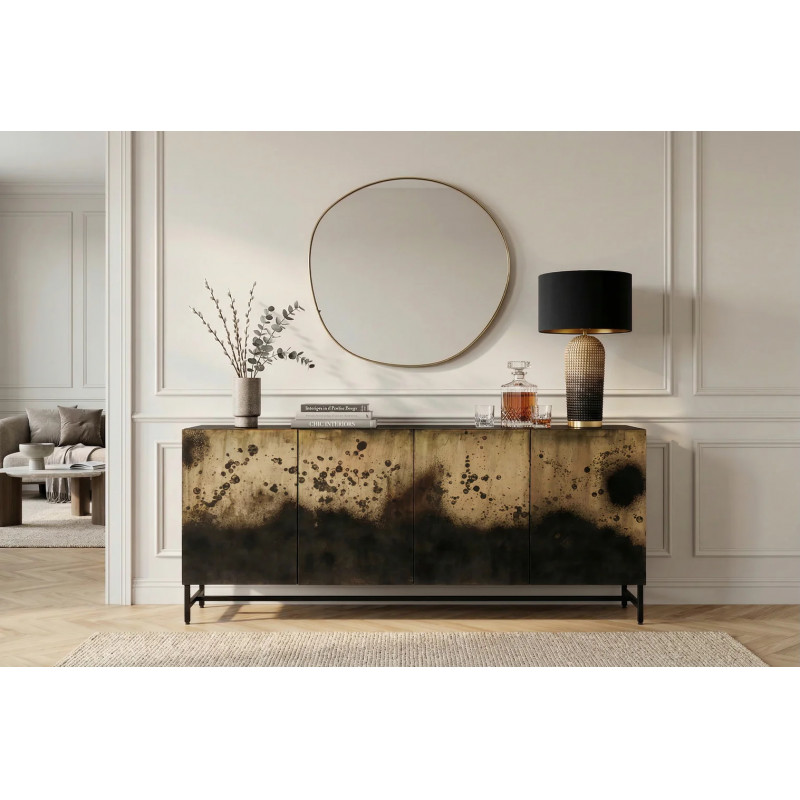 OXID design mangófa komód - 177cm