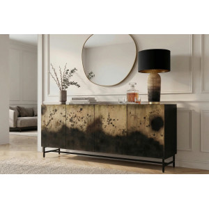 OXID design mangófa komód - 177cm