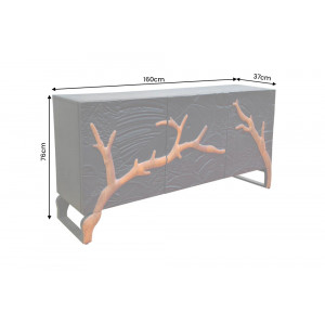 FOREST design mangófa komód - 160cm