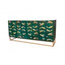 GOLDEN LAGOON design mangófa komód - 177cm