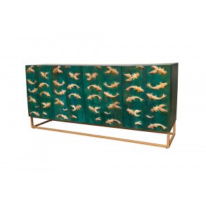 GOLDEN LAGOON design mangófa komód - 177cm