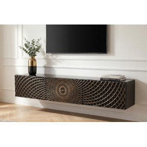 ILLUSION design mangófa fali Tv-szekrény - 160cm INVICTA