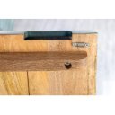 ELIXYR exkluzív mangófa komód - 177cm - türkiz