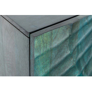 ELIXYR exkluzív mangófa komód - 177cm - türkiz