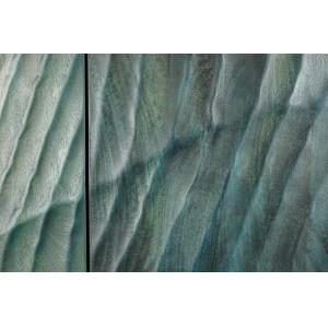 ELIXYR exkluzív mangófa komód - 177cm - türkiz