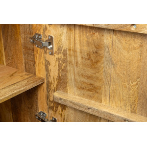 ELIXYR exkluzív mangófa komód - 120cm - türkiz