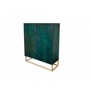 ELIXYR exkluzív mangófa komód - 120cm - türkiz