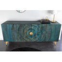 GOLDEN SUNSET komód -177cm - türkiz