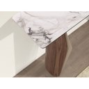 MELANTO prémium dió/kerámia konzolasztal - 150cm