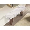 MELANTO prémium dió/kerámia konzolasztal - 150cm