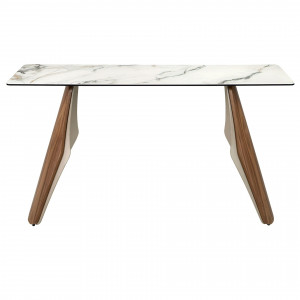 MELANTO prémium dió/kerámia konzolasztal - 150cm