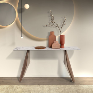 MELANTO prémium dió/kerámia konzolasztal - 150cm Angel Cerdá