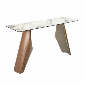 MELANTO prémium dió/kerámia konzolasztal - 150cm