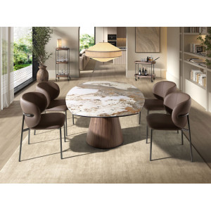 DELARA prémium bővíthető étkezőasztal - 130-190cm