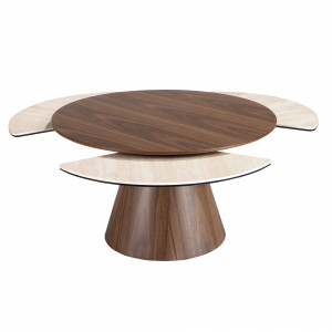 DOVIANO prémium bővíthető dohányzóasztal - 80-113cm