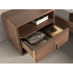 ESTRADO prémium éjjeliszekrény - dió