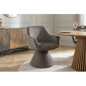 AMBIENTO exkluzív szék - sötétszürke INVICTA