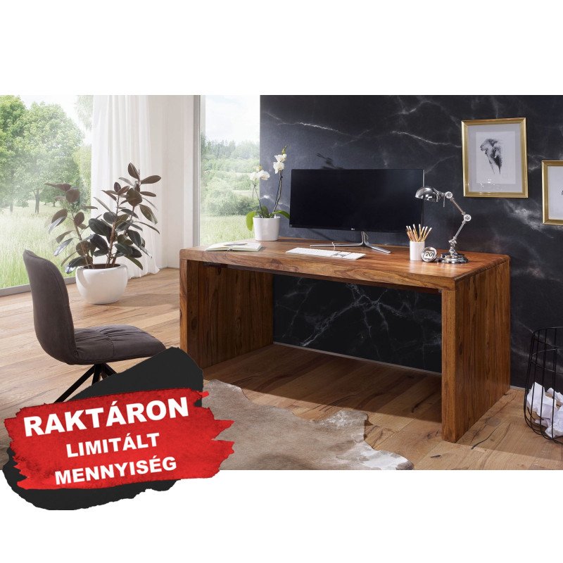 BOHA tömör rózsafa íróasztal - 160cm