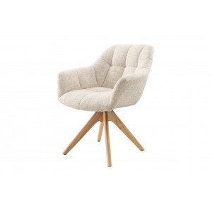 PAPILLON design forgatható szék - pezsgő/tölgy