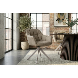 PAPILLON design forgatható szék - beige