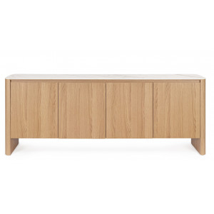 SOLENNE prémium tölgy komód - 208cm
