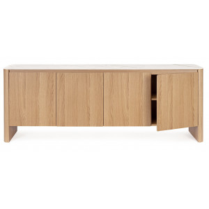 SOLENNE prémium tölgy komód - 208cm