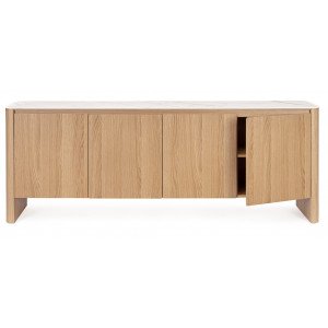 SOLENNE prémium tölgy komód - 208cm