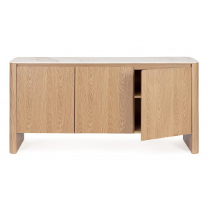 SOLENNE prémium tölgy komód - 160cm