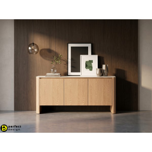 SOLENNE prémium tölgy komód - 160cm