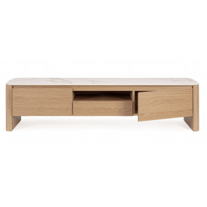 SOLENNE prémium tölgy TV-szekrény - 180cm