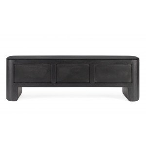 NOCTAVIO prémium mangófa TV-szekrény - 156cm