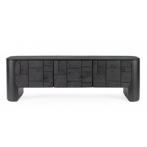 NOCTAVIO prémium mangófa TV-szekrény - 156cm