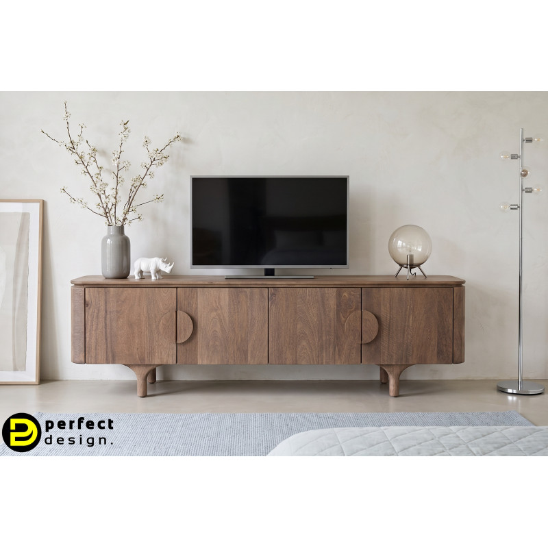 DOMANI prémium mangófa TV-szekrény - 175cm