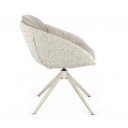 SELEST design forgatható szék - beige/barna