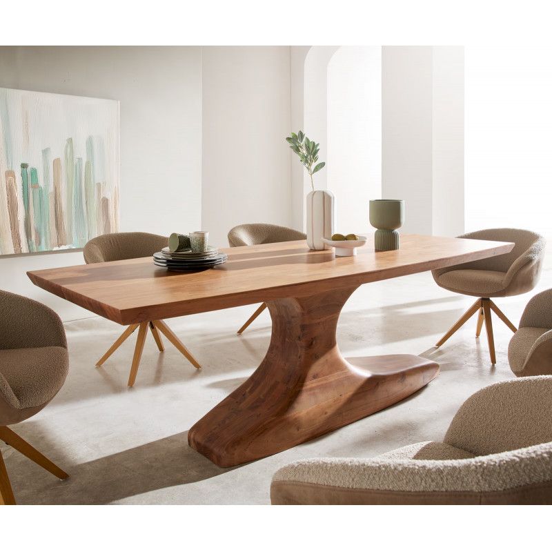 JELDOR prémium akác étkezőasztal - 220cm