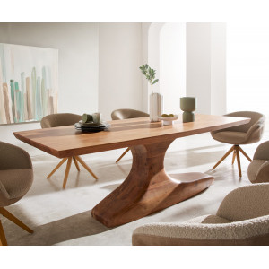 JELDOR prémium akác étkezőasztal - 220cm