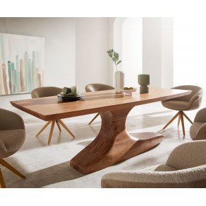 JELDOR prémium akác étkezőasztal - 220cm
