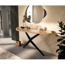 MYRELL prémium akác konzolasztal - 145cm