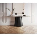 LUMIERE prémium kerámia konzolasztal - beige - 180cm