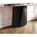 ELIRA prémium kerámia konzolasztal - beige - 140cm