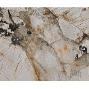 ELIRA prémium kerámia konzolasztal - beige - 140cm