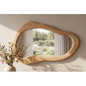 ORGANIC modern tükör - 130cm - mangó INVICTA