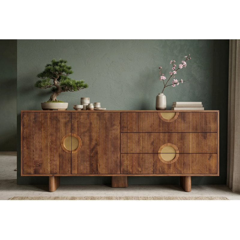 MADISON modern mangófa komód -177cm