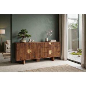 MADISON modern mangófa komód -177cm