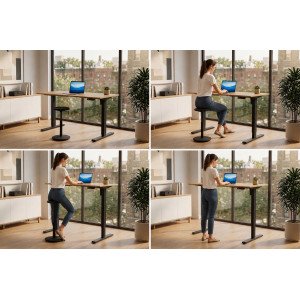 OAK DESK állítható magasságú íróasztal - 140cm